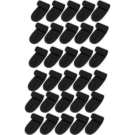 Lot de 30 bandeaux spa pour esthéticienne, foulards pour cheveux, ajustables, pour maquillage, sport et douche, serviette extensible (1/5)