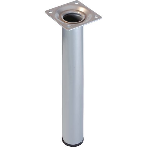 Piede tondo "Element System" - Ø 30 - H.100 mm. - alluminio