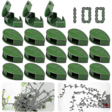 works Clips for Climbing Trellis Wall Holder Mounting Self-Adhesive Hooks (1/5)