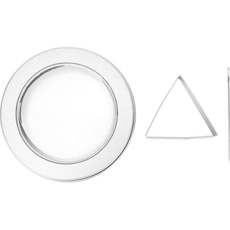 Moule triangle en fer blanc pour découper des cookies de jeu, emporte-pièces traditionnels coréens pour bonbons, outil DIY de forme triangulaire (1/5)