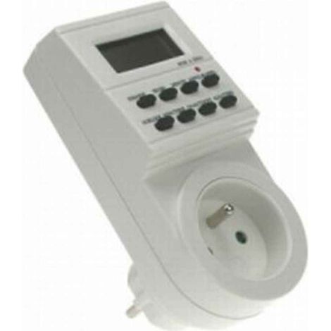 Timer digitale programmabile per prese elettriche Franelec