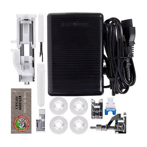 Macchina da cucire Janome 1522 LG bianco metallo LED (1/3)