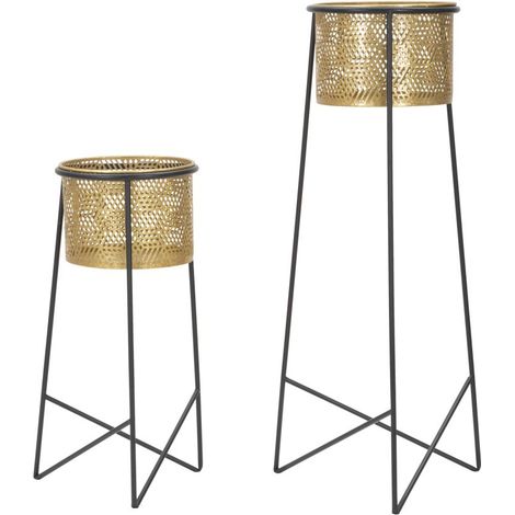 Couple de supports à fleurs Exy Cm Ø 37X76-27X51 (1/5)