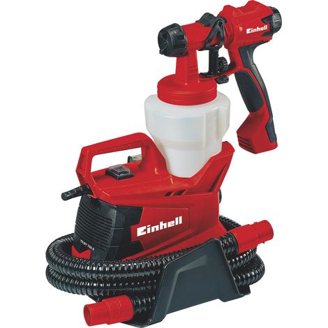 Einhell elektrisches Farbsprühsystem TC-SY 700 S (700 W, halbstationär, mittelgroße bis große Arbeitsflächen, für Lacke und Lasuren)