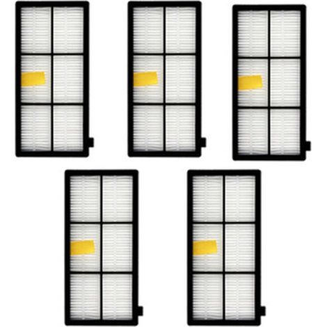 Accessori per robot aspirapolvere 800, filtro 860 880, filtro ad alta efficienza, 5 pezzi (1/2)