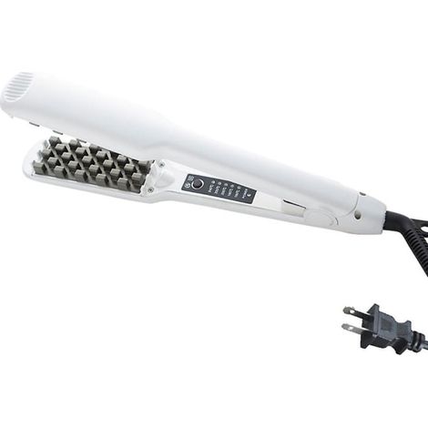 Brosse chauffante céramique volumisante professionnelle pour cheveux, fer à friser volume, outil coiffant sans abîmer, 1 pièce. (1/5)