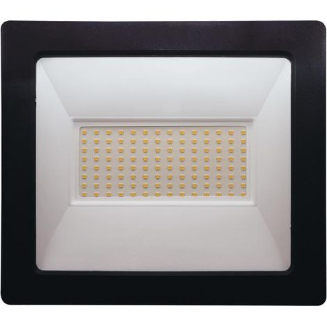 Proiettore led floorlight 100w nero ip66 4k beghelli 86174 (1/3)