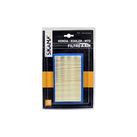Filtro dell'aria adattabile per motori Honda - Kohler - Mtd. Lunghezza: 146 mm Larghezza: 89 mm Altezza: 25 mm Per modelli Honda: