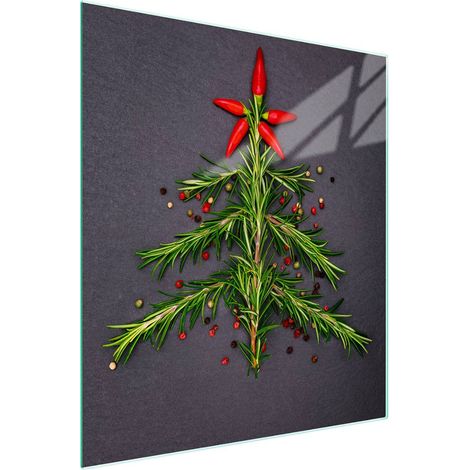 TAGLIERE IN VETRO 45x52 Natale (1/5)