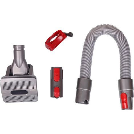 set pour chiens chats, brosse à cheveux, compatible avec aspirateur Dyson V15 V12 V11 V10 V8 V7 V6, brosse pour outil autonettoyant flexible, outils de toilettage pour animaux domestiques (1/5)