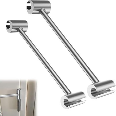 Cle de Reglage Gond Porte, Outil Reglage Charniere Porte (1/2)