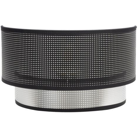 Applique anastasia 1xe27 noir-argent 17x30x15 cm (1/2)