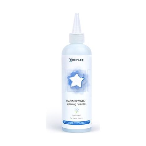 ECOVACS - WINBOT - Accessoire pour robot lave-vitres - Nettoyeur de vitres - 230 ml