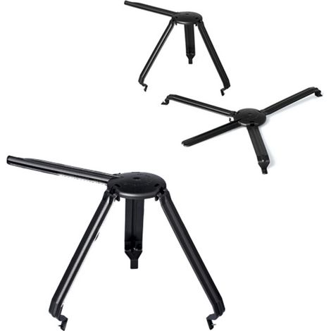Lot de 5 SpotClip III H130mm – Support de montage pour downlights Ø 62-120 mm – Matériau ignifuge UL94 V2 – Installation flexible – Hellermanntyton