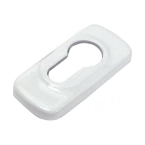FAPIM 2100B Anti-Diebstahl-Zylinderrosette - Weiß 9010 - 2100B32