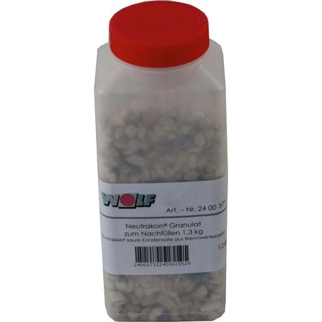 Wolf Neutralisationsgranulat 1,3kg Nachfüllpackung, Gasbrennwert, 2400371