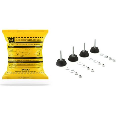 (10 u.) SILENBLOCK SUELO KIT S40
