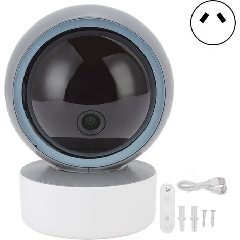 Caméra WiFi 2.4GHz 5GHz 1080P Intérieur Sécurité Infrarouge Vision Nocturne Audio Bidirectionnel Détection Mouvement Alarme pour Tuya Prise AU (1/5)
