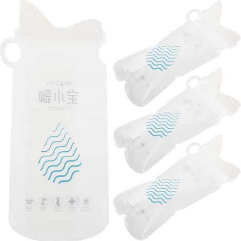Lot de 4 sacs à urine jetables, sacs d'urgence très absorbants pour une utilisation en voiture-33X13cm