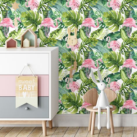 Papier peint Enfants - Tropical - 1 LÉ = 50 cm x 260 cm (1/5)