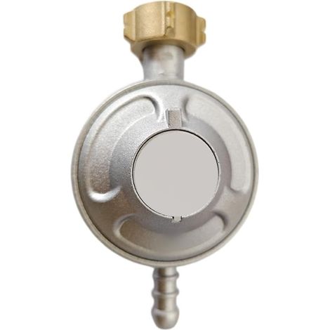 Régulateur Pression pour gaz Métal Argenté Régulateur Pression Construction métal pour robuste, résistance intempéries, performance longue durée, finition argentée (1/5)