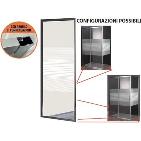 PARETE DOCCIA BRIXO AZALEA 80X190H (1/2)
