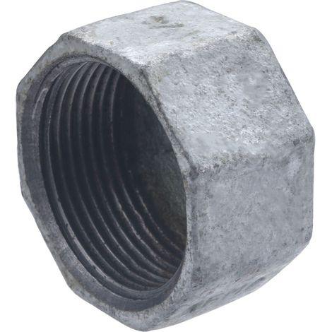 Bouchon femelle en galva F33x42 (1' 1/4) (1/4)