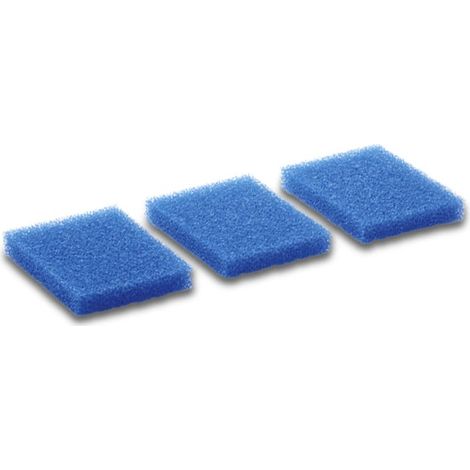 Mousse filtrante Kärcher emballée neutre 3 pces