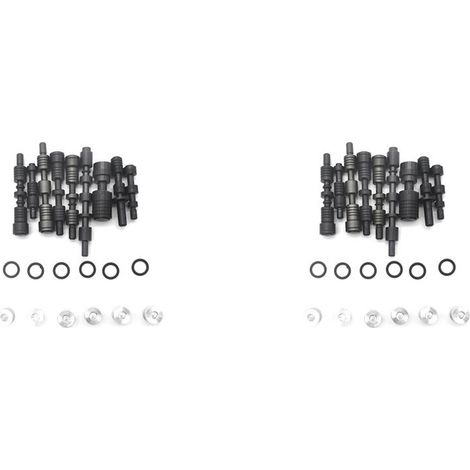 Deux pistons de corps de soupape 6T45E/6T40E pour transmissions automatiques Chevrolet Cruze 6T40/6T45, pièces automobiles Transnation 2048620.