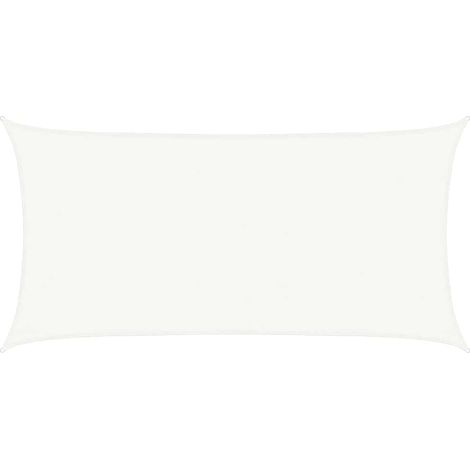 Maison Exclusive - Sonnensegel 160 g/m² Weiß 2,5x4,5 m HDPE