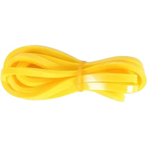 Ensemble de bandes de résistance, design anti-rupture, polyvalent pour l'entraînement de force, JAUNE (1/2)