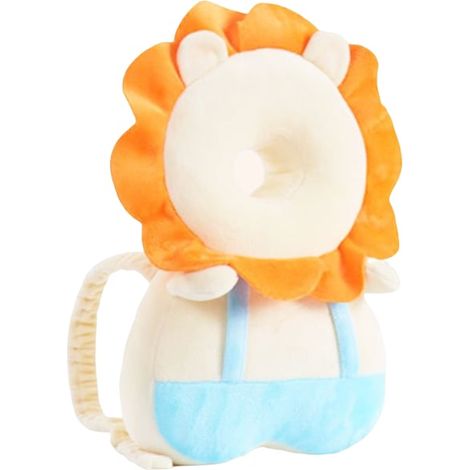 Cuscino protettivo per la testa del bambino, 0-3 anni, leone, giallo (1/5)