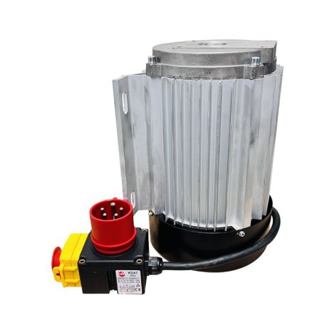 Ersatzmotor Industriemotor 400V 4,3kW + KEDU KOA7 Schalter mit Not/Aus Funktion Elektromotor (1/5)