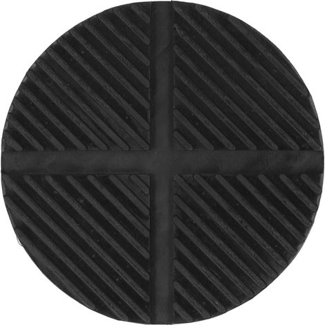 Patin en caoutchouc pour cric de sol, adaptateur universel pour cric, pince de serrage, protection de rail de châssis latéral soudée, 125 mm (1/5)