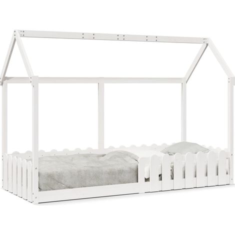 Maison Exclusive - Cama con forma de casa de niños madera maciza