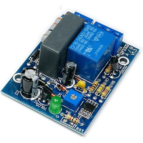 Interrupteur de temporisation réglable à 3 canaux AC 220V pour allumer/éteindre le module de relais temporisé (0-10 minutes). (1/2)
