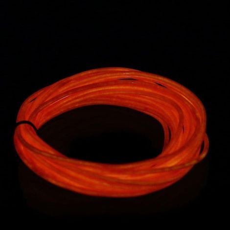 Fil lumineux néon EL flexible de 3 mètres avec contrôleur, idéal pour décorer voitures et soirées dansantes. (1/3)