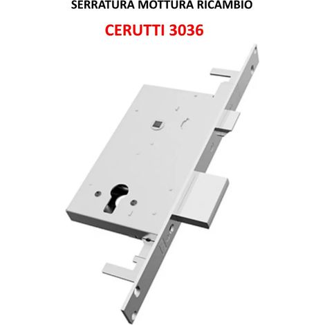 Serratura porta Blindata x Cilindro Europeo Reversibile 89.B850W000 MOTTURA (1/2)