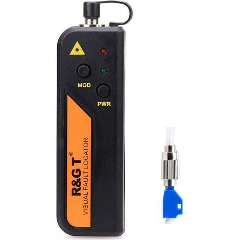 Mini testeur de câble optique FTTH avec adaptateur FC-LC (modèle 30 km) (1/5)
