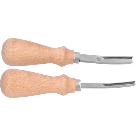 Couteau à biseauter à manche en bois (1/5)