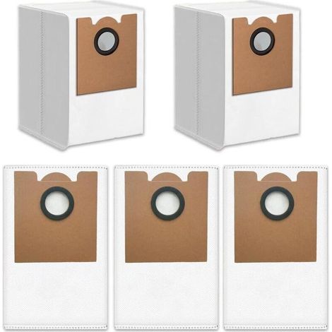Lot de 5 Sacs d'aspirateur pour Lefant M2 Plus / M2 / M2 Pro / M2S Pro Robot (1/4)