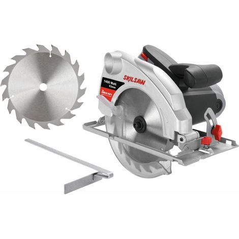 Scie circulaire 1400W – Profondeur de coupe 55mm – Disque 190mm pour bois dur – Moteur puissant pour coupes nettes – Skil (1/5)
