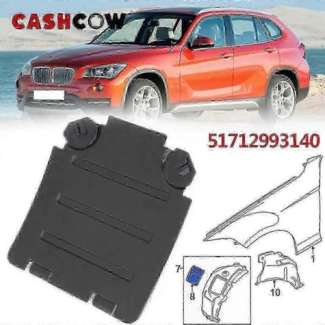 Remplacement d'ampoule de cache de passage de roue avant pour BMW X1 E84 2010-2015 (1/5)