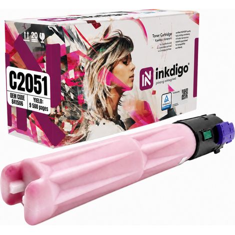 Toner Inkdigo 841506 compatibile con Ricoh Aficio MPC2051 MPC2551 MPC2051AD, certificato TÜV. (1/5)
