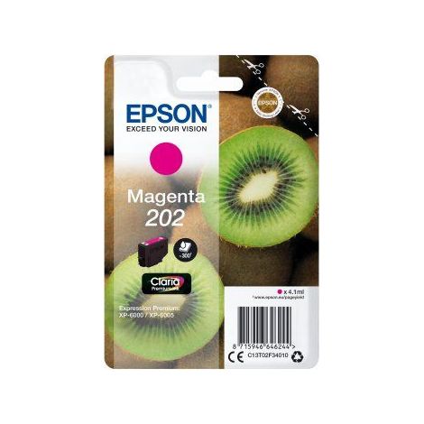 Epson Kiwi Singlepack Magenta 202 Claria Premium Ink (1/5)