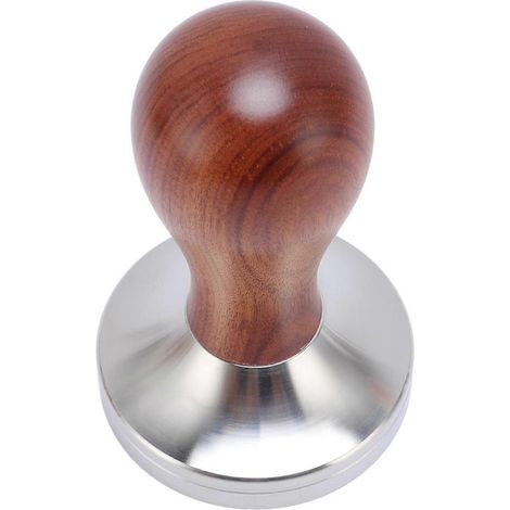 Kaffeetamper 58 mm, ergonomischer Edelstahlgriff, ideal für Kaffee aus dem Café zu Hause