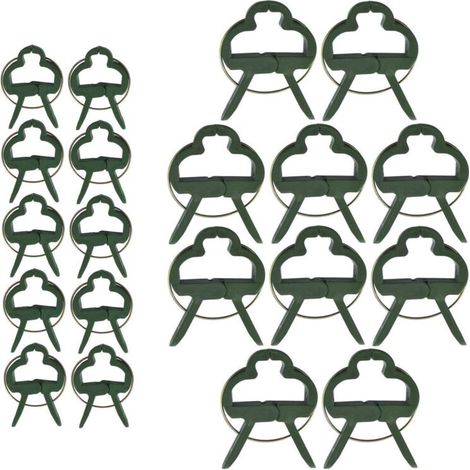60 Pieces Climbing Plant Clips, Tomato Clips, Plant Clips, Tomato Clips (2 Sizes)