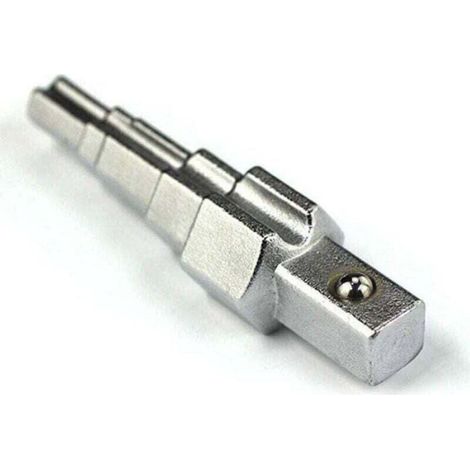Clé à cliquet multi-usages en acier au carbone pour tuyaux de vannes de radiateur (1/4)