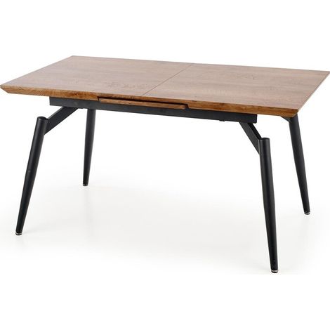 Mesa Houston 602 , 74x80x140cm, Alargamiento, MDF, Metal