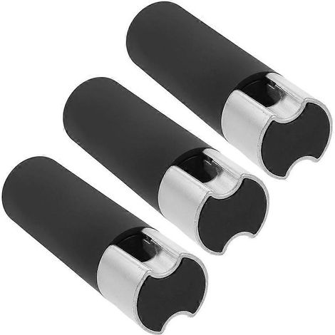 Poids pour cordon de stores (lot de 3) - Composants pour stores enrouleurs - Noir - Fonction anti-vent - Amélioration de l'habillage de fenêtre - Poignée finition mate (1/5)